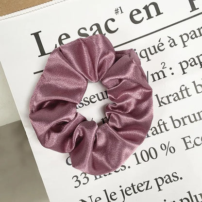 Satin Hair Ring Korean New Fashion Sweet Cheap Hair Rope Wholesale