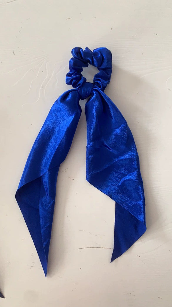 Satin Handmade Hair Scrunchie For Women Ponytail Holder Fashion And High Elasticity Hair Accessory