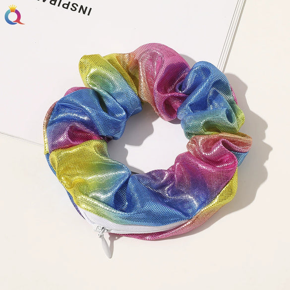 Satin Handmade Printed Hair Ring
