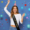 Satin Shoulder Straps And Ribbons With Hot Stamping Words For Party Semimanual And Semimechanical Craft