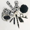 Selfdefense Keychain Hand Sanitizer Bottle And Lipstick Set Alloy Minimalist Key Pendant