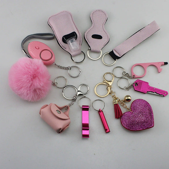 Selfdefense Keychain Set