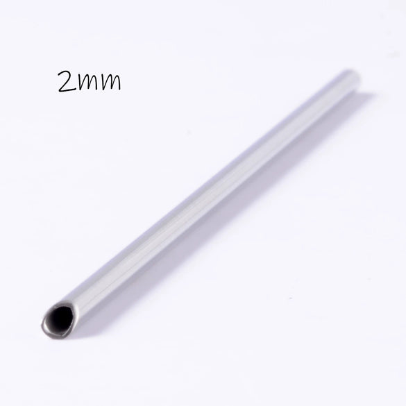 Sensor Tube Stainless Steel Piercing Pa Ring Nose Nail Piercing Earrings Guide Auxiliary Tool Highly Polished
