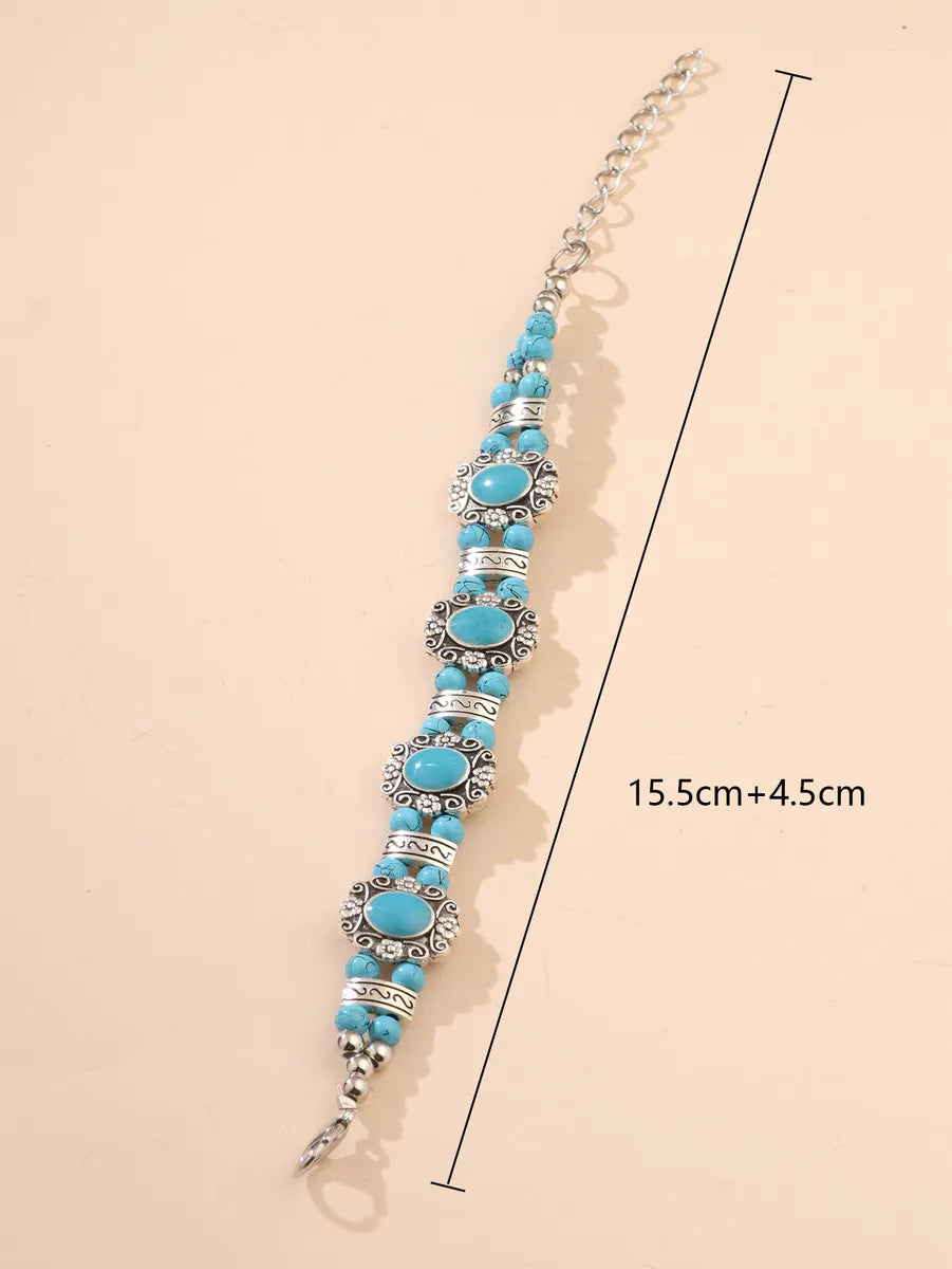 Sexy Gem Alloy Hollow Out Alloy Bracelets