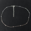 Sexy Simple Ball Chain Short Clavicle Chain Copper Bead Neck Chain Necklace