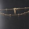 Sexy Simple Ball Chain Short Clavicle Chain Copper Bead Neck Chain Necklace
