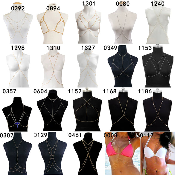 Sexy Women's Jewelry Copper Bead Mesh Snake Bone Chain Necklace With Rhinestone Pendant And Geometric Pattern Electroplated
