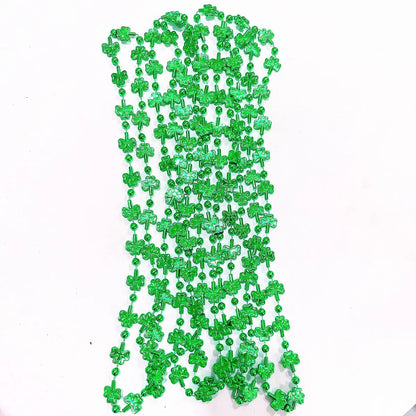 Shamrock Wine Glass Plastic St. Patrick 1 Piece