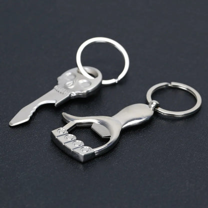 Shark Glossy Bottle Opener Metal Keychain Creative Small Gift