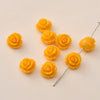 Shell Anemone Rose Flower Loose Beads For Bracelet Necklace Earrings Accessories
