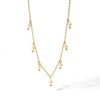 Shell Bead Pearl Necklace For Girls High End Niche Versatile Titanium Steel Pvdp Furnace Real Gold Plated Millet Bead Stainless Steel Cross Chain Necklace With Geometric Design