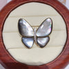 Shell Butterfly Bow Brooch Electroplated Fashion Minimalist Women's Suit Corsage Accessories