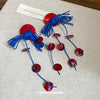 Shell Geometric Electroplated Tassel Earrings For Women