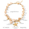 Shell Geometric Starfish Hand Knitted Women's Beaded Pearl Clavicle Necklace
