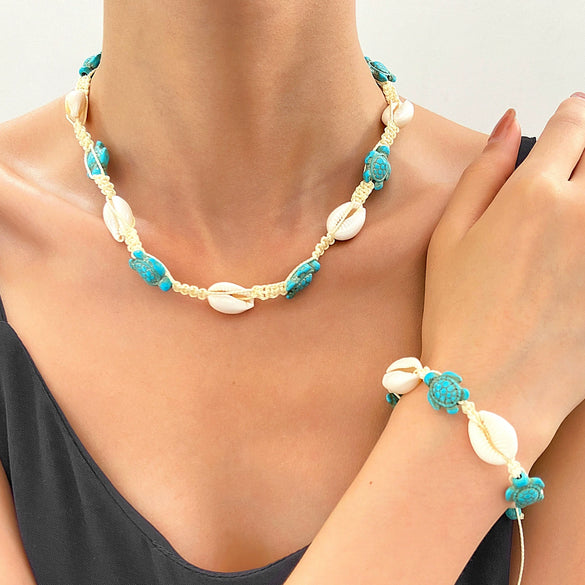 Shell Handmade Minimalist Unisex And Women's Handwoven Bracelet