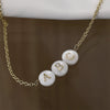 Shell Jewelry Geometric 26 Letters Round Fritillaria Double Sided Straight Hole Matching Material