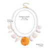 Shell Pendant Necklace With Pearl Chain Star Geometric Animal Zodiac Pure Handmade For Women
