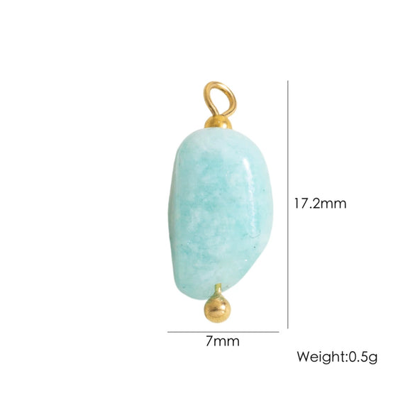 Shell Stainless Steel Accessories Handmade Geometric Fivepointed Star Flower Pendant