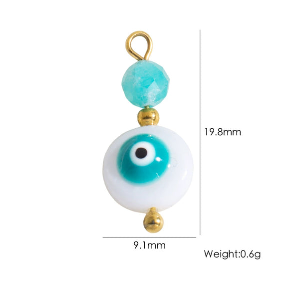 Shell Stainless Steel Accessories Handmade Geometric Fivepointed Star Flower Pendant