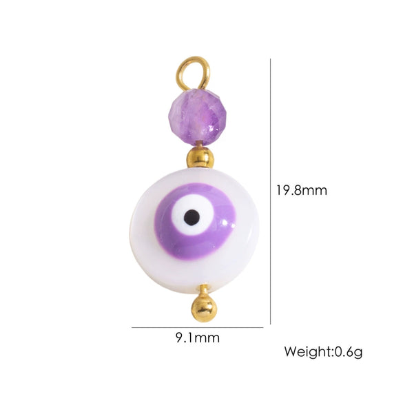 Shell Stainless Steel Accessories Handmade Geometric Fivepointed Star Flower Pendant