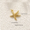 Shell Starfish Conch Animal Style Copper Jewelry Accessories Electroplated Bracelet Necklace Keychain Pendant