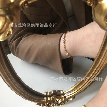 304 Stainless Steel 18K Gold Plated Bracelets In Bulk