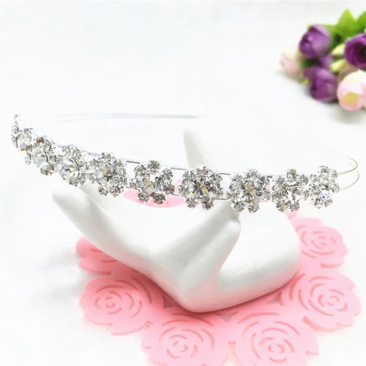 Shiny Sunflower Rhinestone Hair Band