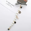 Shoe Accessories Alloy Bear Rhinestone Pearl Hanging Chain With Plants And Flowers Style Electroplating