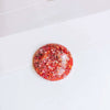 Shoe And Mobile Phone Case Accessories Acrylic Plastic Resin Round Irregular Gold Foil Glitter Dripping Oil Style