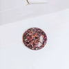 Shoe And Mobile Phone Case Accessories Acrylic Plastic Resin Round Irregular Gold Foil Glitter Dripping Oil Style