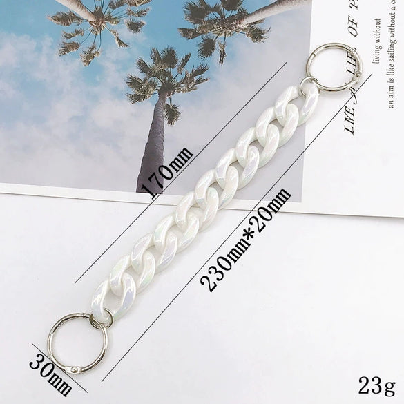 Shoe Chain Jewelry Accessories Acrylic Handmade Beaded Pearl Shoe Buckle Decoration