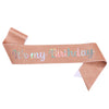 Shoulder Strap Belt Party Decoration Glitter Cloth Bronzing