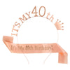 Shoulder Strap Hair Band Set And Birthday Crown Metal Semimanual Semimechanical
