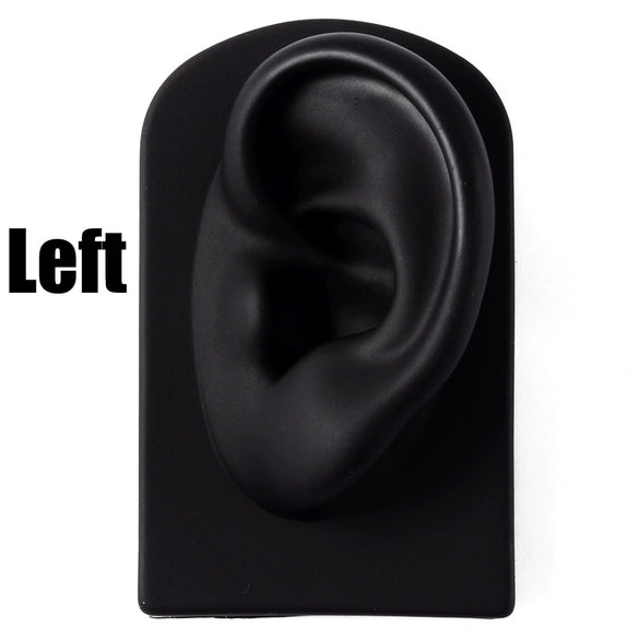 Silicone Display Earrings Semicircular Rectangular Fashion Geometric Ear Pattern
