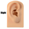 Silicone Display Earrings Semicircular Rectangular Fashion Geometric Ear Pattern