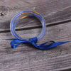Silicone Five Layer Bracelet With Solid And Mixed Colors And Ribbon Lovely Style Jelly Bangles