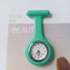Silicone Plastic Stainless Steel Fashion Unisex Round Dial Tshaped Pocket Pin Hanging Watch