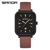 Silicone Quartz Waterproof Casual Square Dial Men's And Women's Watches With Zinc Alloy Case And Stainless Steel Clasp