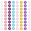 Silicone Ring Positioning Beads For Diy Bracelet Necklace With Epoxy Process