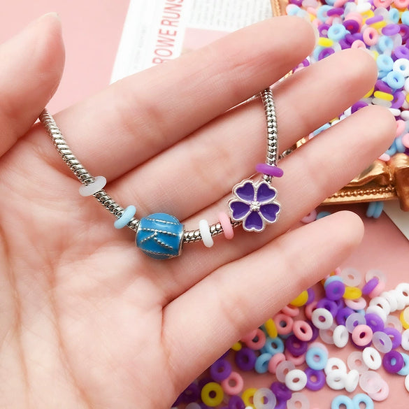 Silicone Ring Positioning Beads For Diy Bracelet Necklace With Epoxy Process