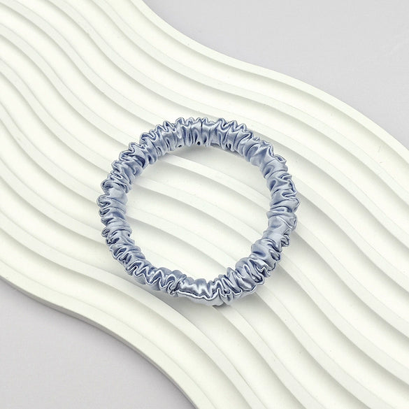 Silk Hair Accessories Handmade Round Head Rope Hair Band Hair Rope Hair Flower