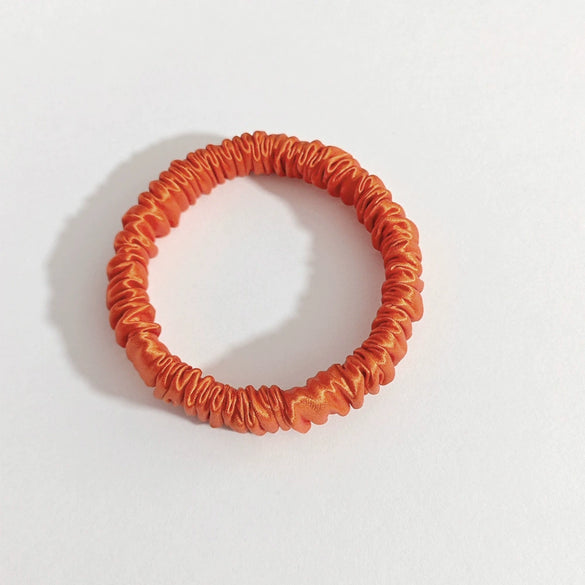 Silk Hair Accessories Handmade Round Head Rope Hair Band Hair Rope Hair Flower