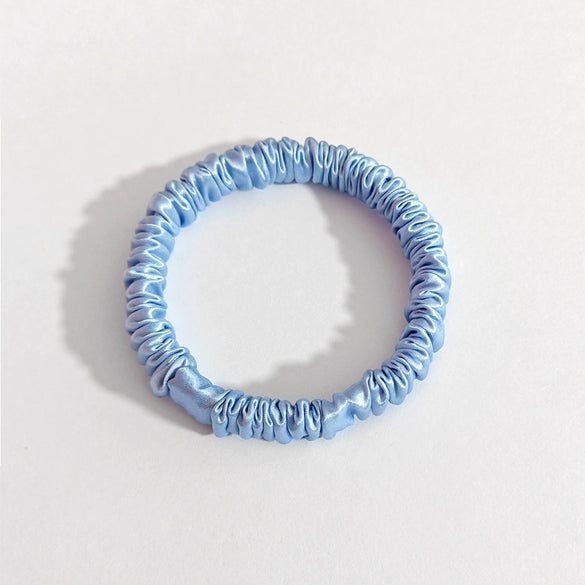 Silk Hair Accessories Handmade Round Head Rope Hair Band Hair Rope Hair Flower