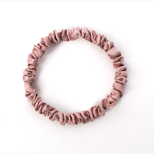Silk Hair Ring Butterfly Embroidered
