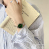 Silver Alloy Bracelet Watch For Women Fashion Elegant Style
