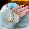 Silver Alloy Women Earrings French Style Cyber Popular Exaggerated Design Retro Matte Highgrade Sense Styling Geometry Pattern Geometry