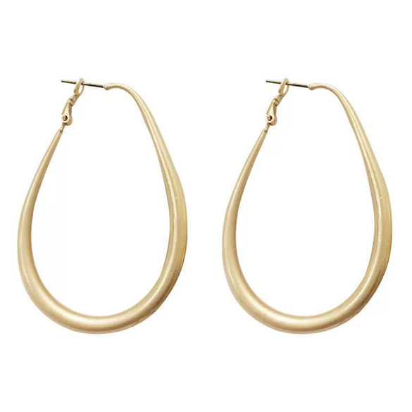 Silver Alloy Women Earrings French Style Cyber Popular Exaggerated Design Retro Matte Highgrade Sense Styling Geometry Pattern Geometry