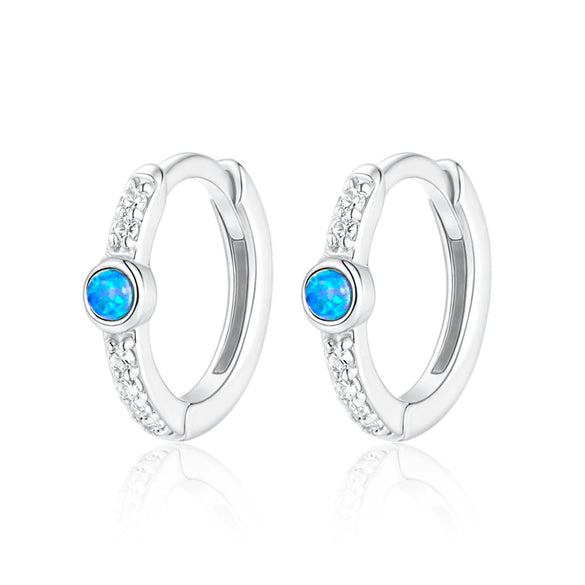 925 Silver Drop Shape Retro Light Luxury Enamel Electroplated Earrings And Ring Set