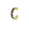 925 Silver Ear Clip Earrings Without Ear Holes For Boys And Girls Circle Electroplated Geometric Earrings