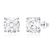 925 Silver Flower Shaped Rose Cut Flash Diamond Earrings For Women With Princess Style And Set With Diamonds Processing